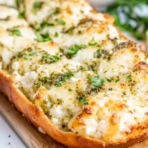 Homemade Pesto Cheese Bread photo