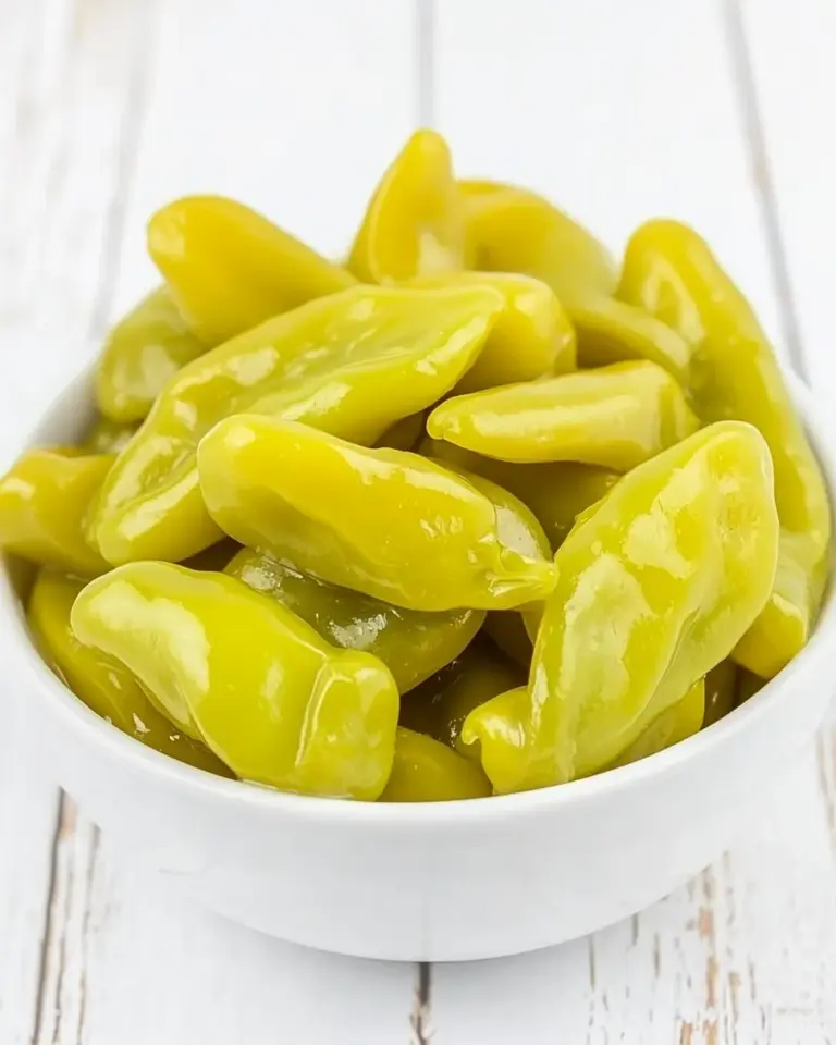 Homemade Pickled Pepperoncini Peppers photo