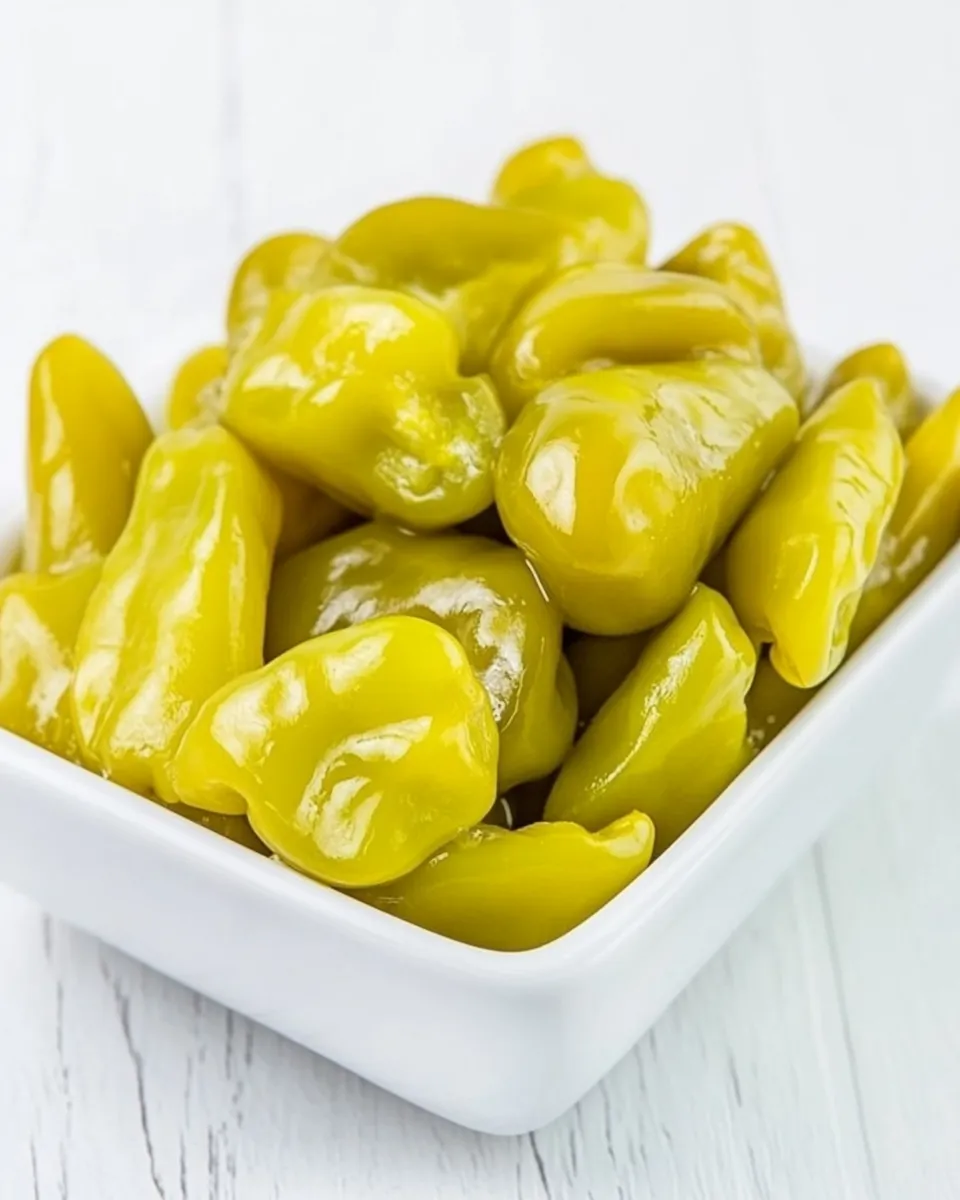 Classic Pickled Pepperoncini Peppers image