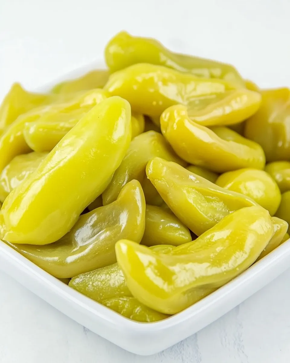 Easy Pickled Pepperoncini Peppers recipe photo