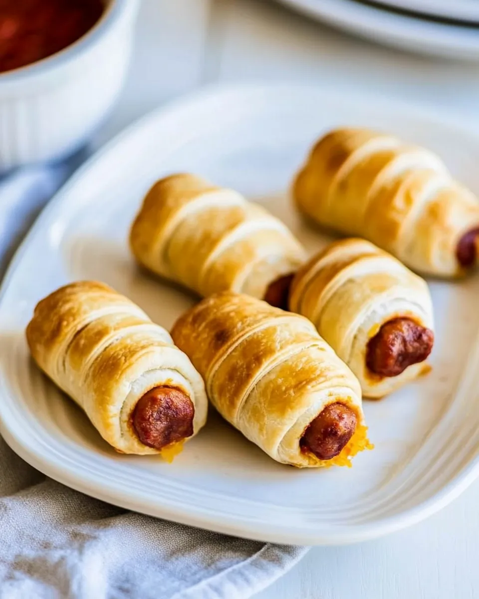 Homemade Pigs in a Blanket photo