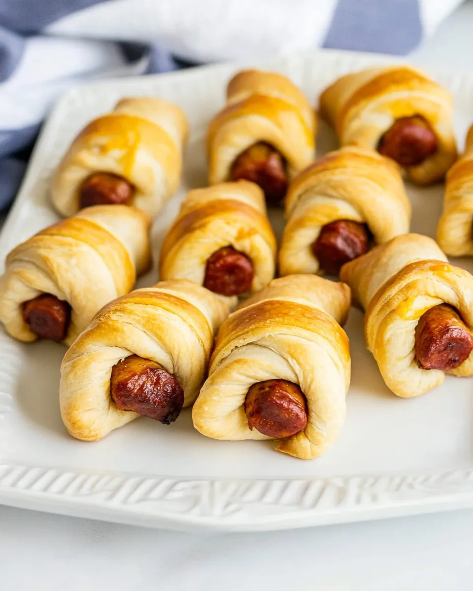 Easy Pigs in a Blanket recipe photo