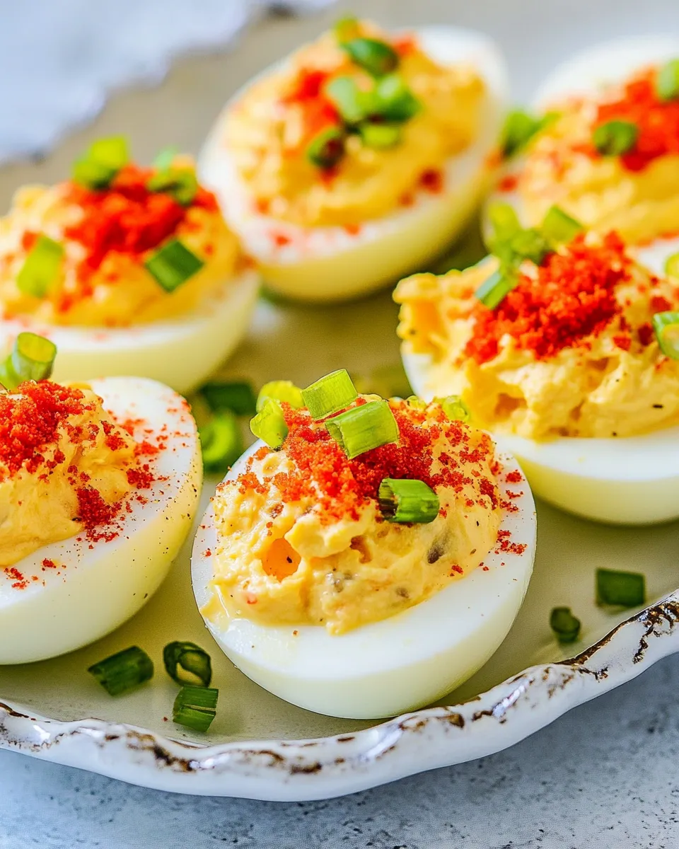Classic Pimento Cheese Deviled Eggs image