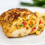Homemade Pimento Cheese Stuffed Chicken photo