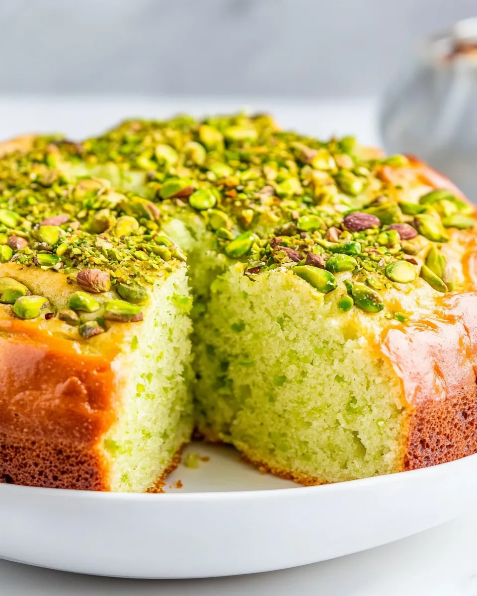 Classic Pistachio Bread shot