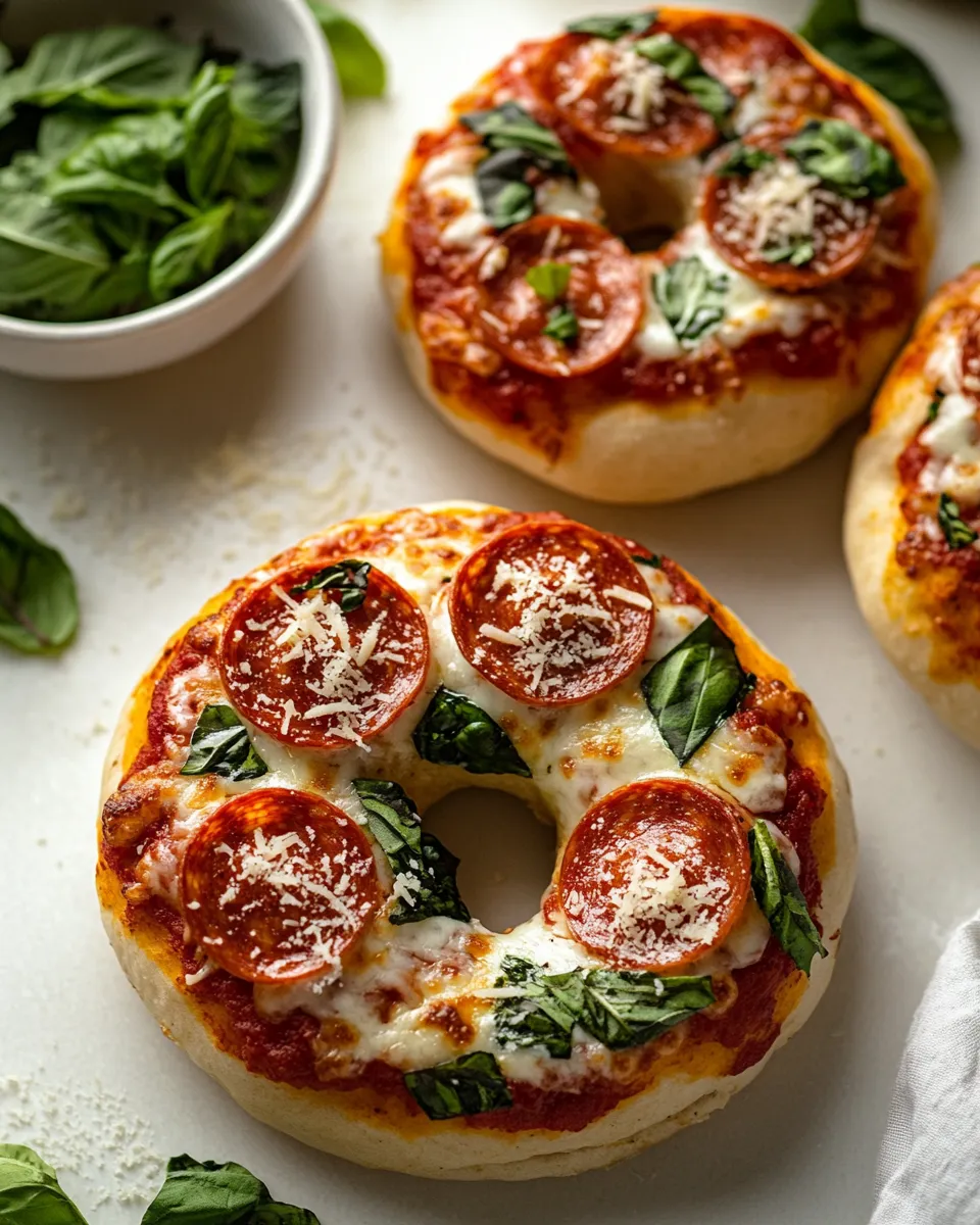 Classic Pizza Bagels image