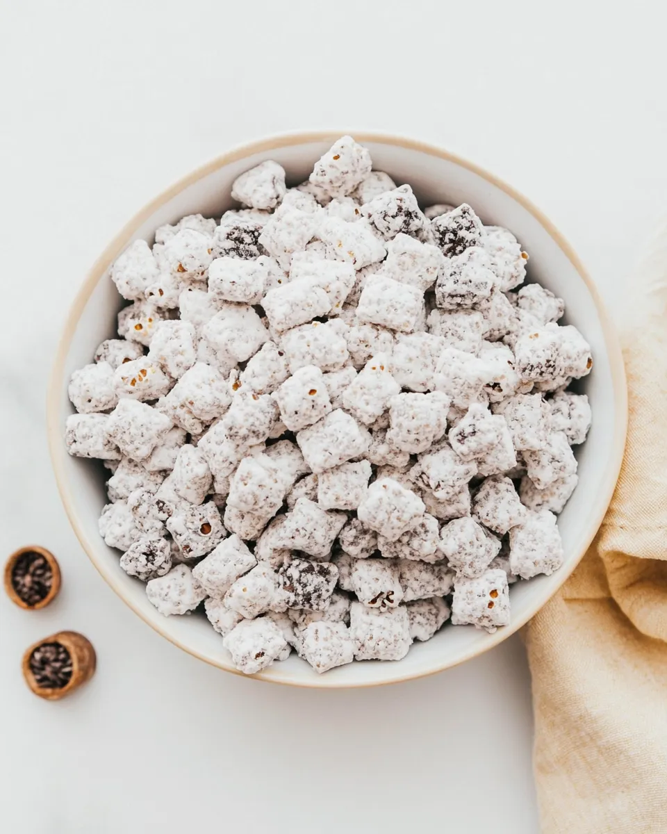 Quick Popcorn Puppy Chow recipe photo