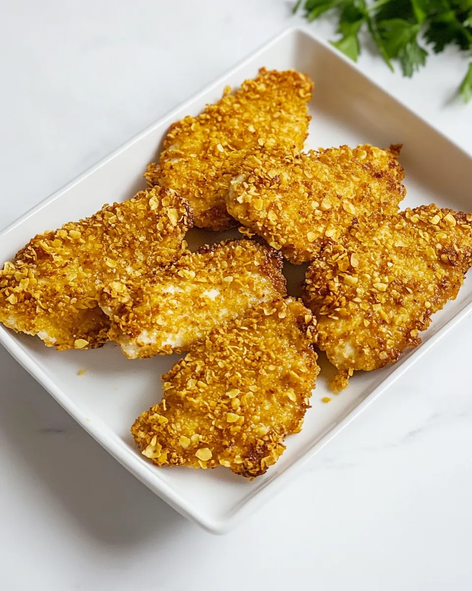 Savory Potato Chip Chicken dish photo