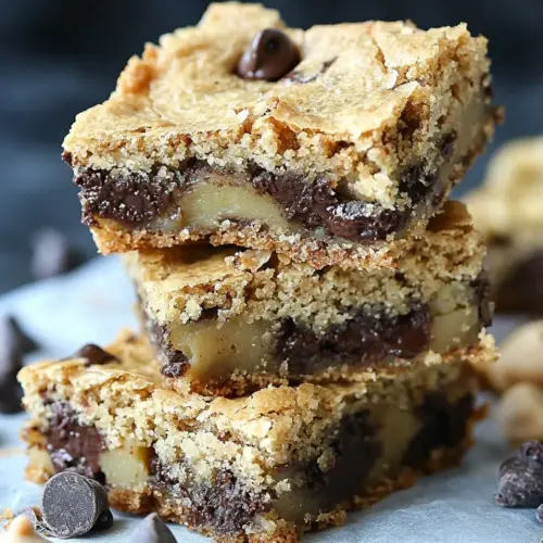 Homemade Potato Chip Chocolate Chip Blondies photo