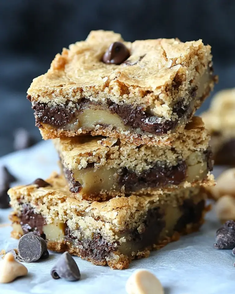 Homemade Potato Chip Chocolate Chip Blondies photo