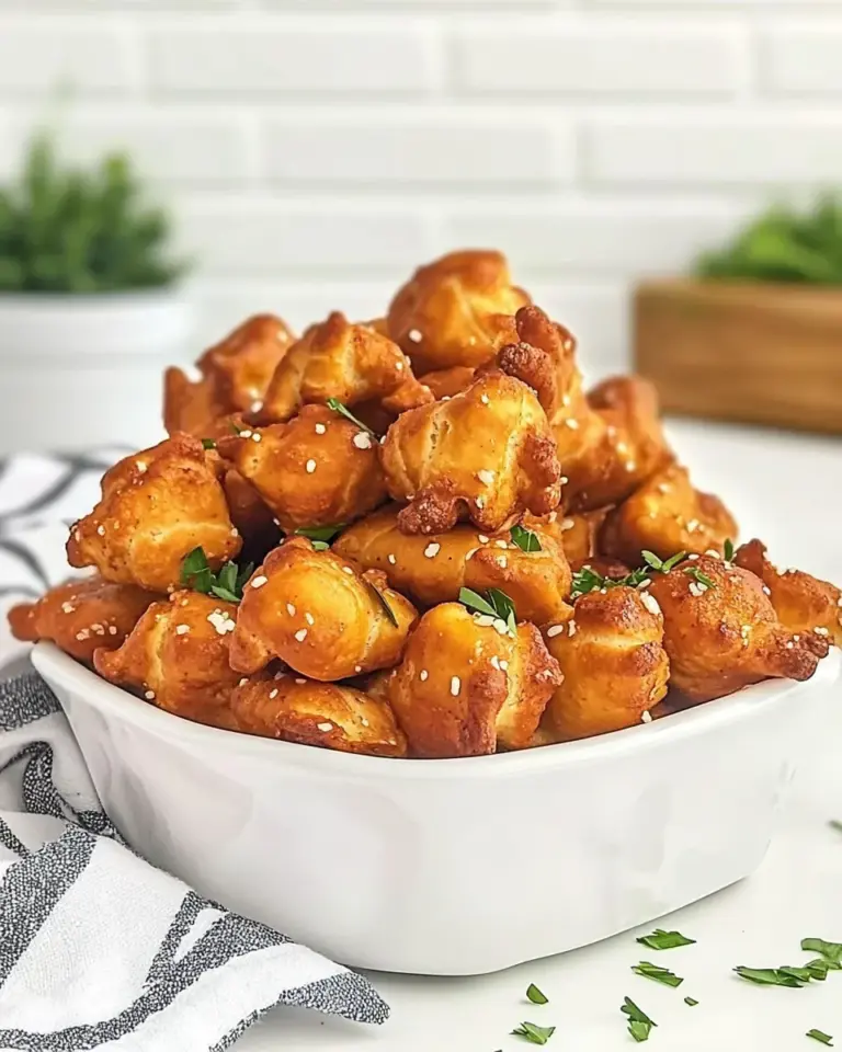 Easy Pretzel Chicken Minis photo