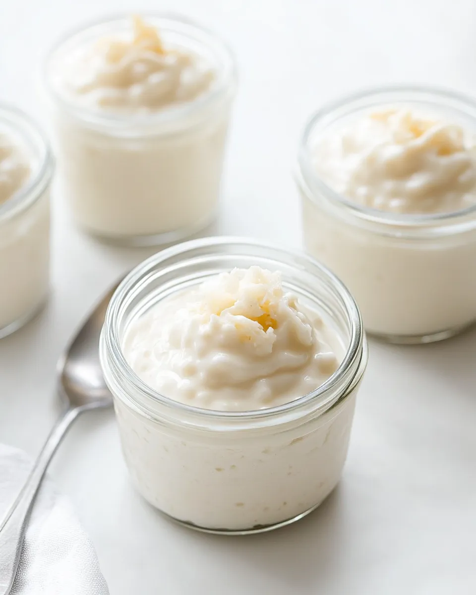 Healthy Protein Pudding Recipe (Protein Yogurt) shot