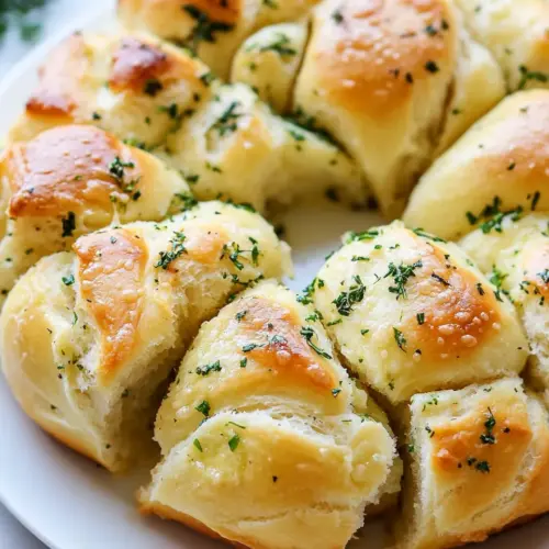 Homemade Pull Apart Garlic Bread photo