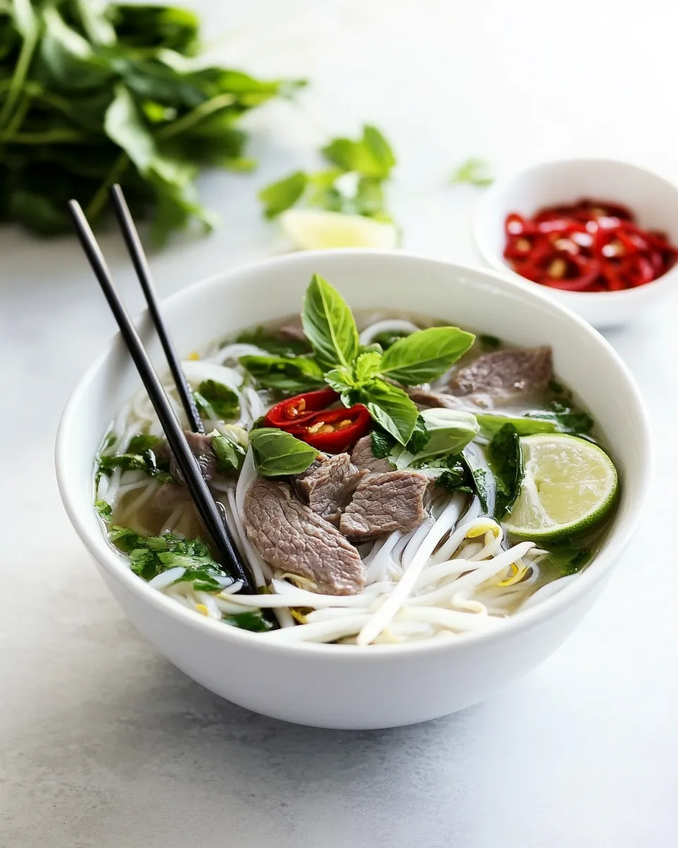 Delicious Quick Beef Pho recipe photo