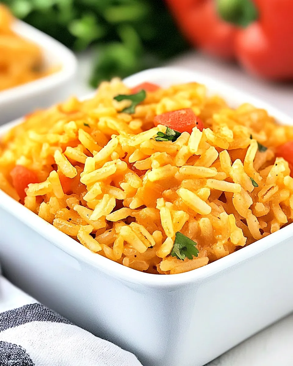 Delicious Quick Queso Rice image