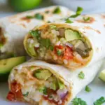 Easy Quick Veggie and Rice Burritos photo