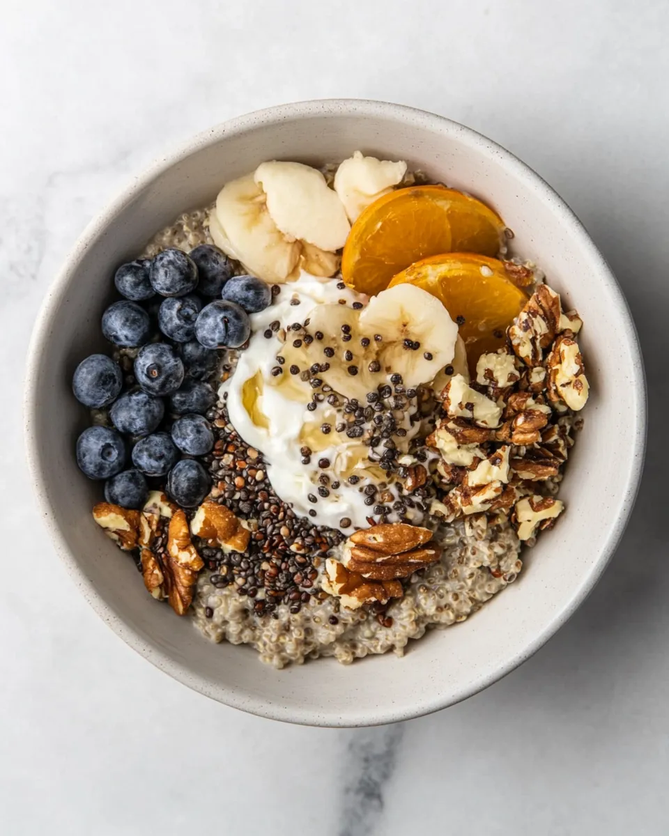 Delicious Quinoa Breakfast Bowl image