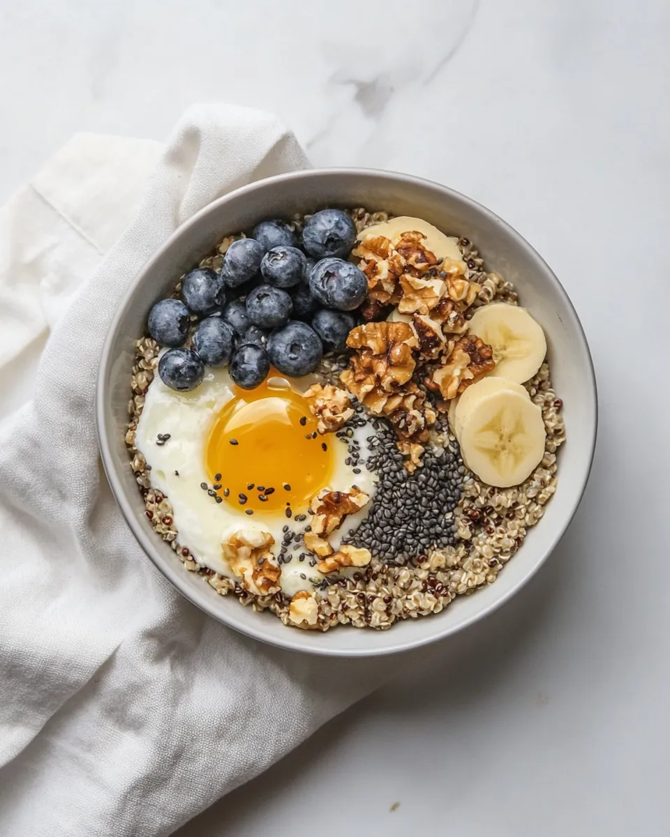 Quick Quinoa Breakfast Bowl dish photo