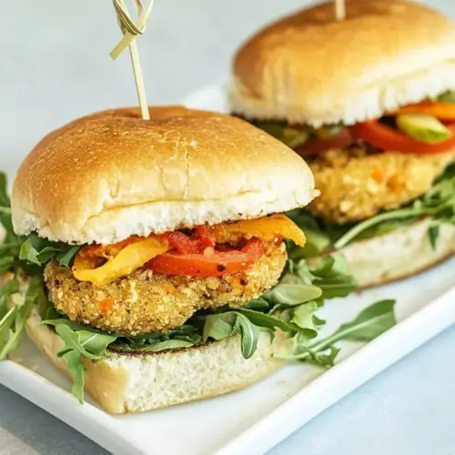 Homemade Quinoa and Veggie Sliders photo