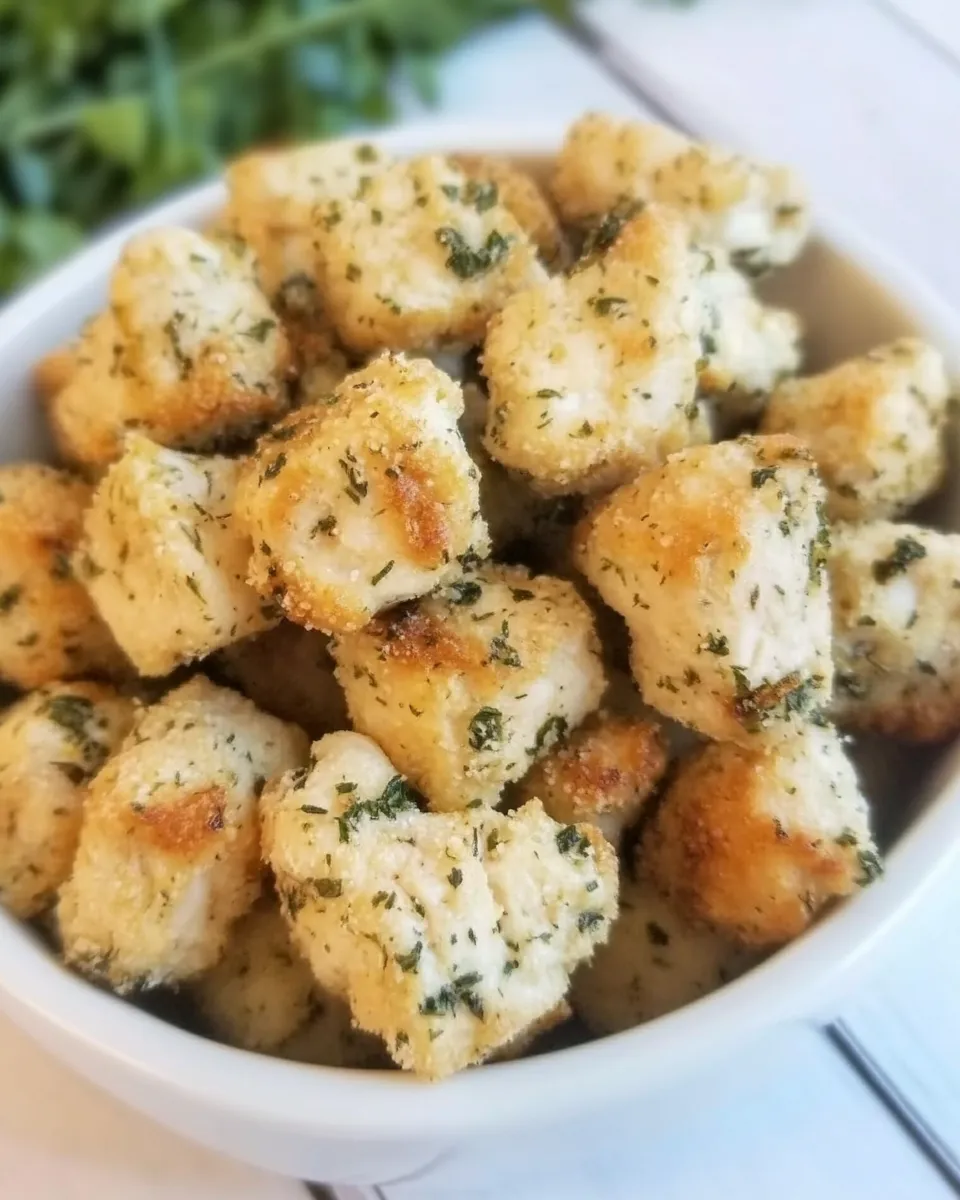 Homemade Ranch Chicken Bites recipe photo