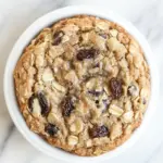 Homemade Recipe for One Oatmeal Raisin Cookie photo