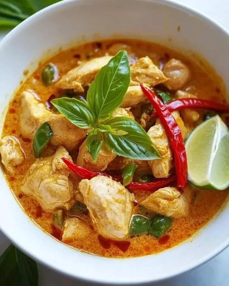 Homemade Red Chicken Curry photo