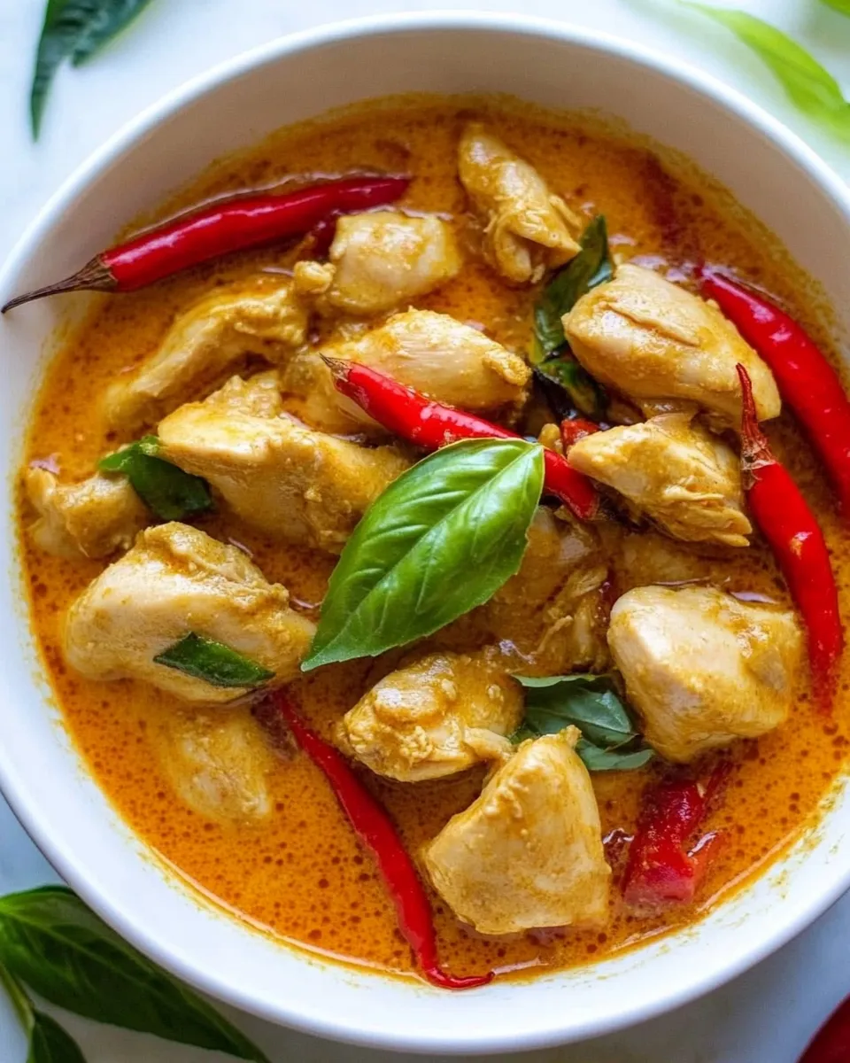 Classic Red Chicken Curry image