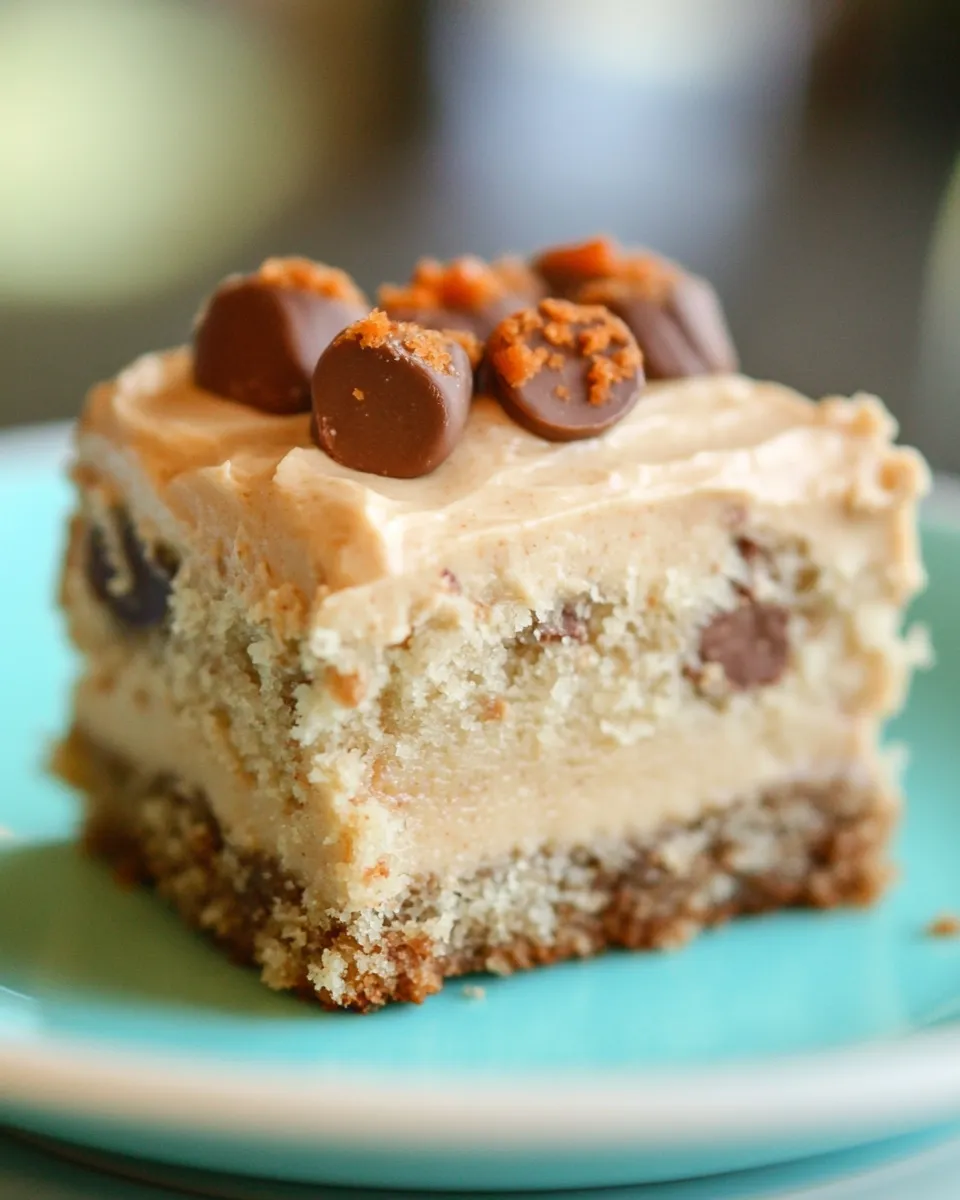 Classic Reeses Peanut Butter Cup Banana Cake with Peanut Butter Cream Cheese Frosting image