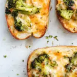 Sweet Roasted Broccoli Pimento Cheddar Melts. shot