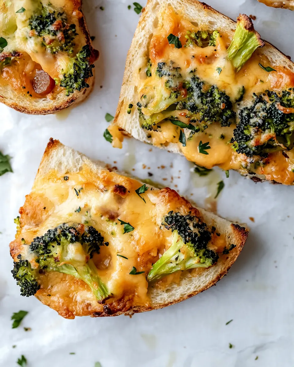 Best Roasted Broccoli Pimento Cheddar Melts. photo