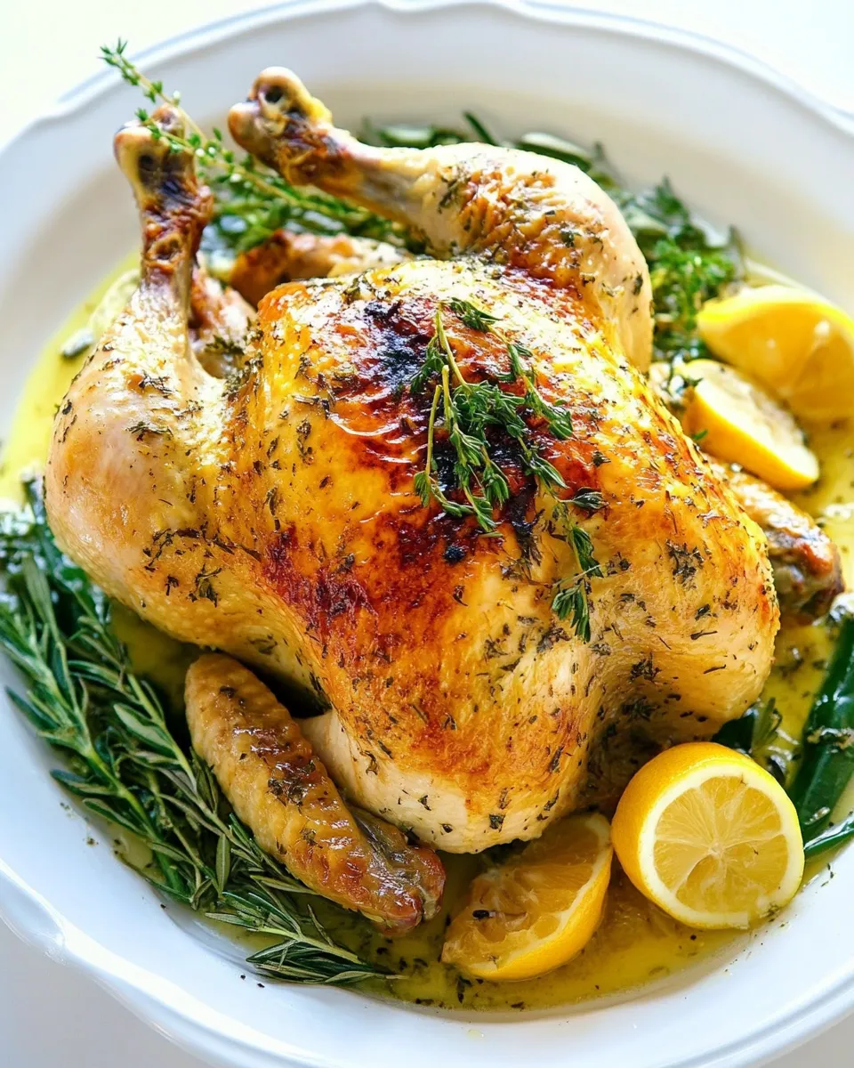Easy Roasted Chicken with Lemon Curd recipe photo