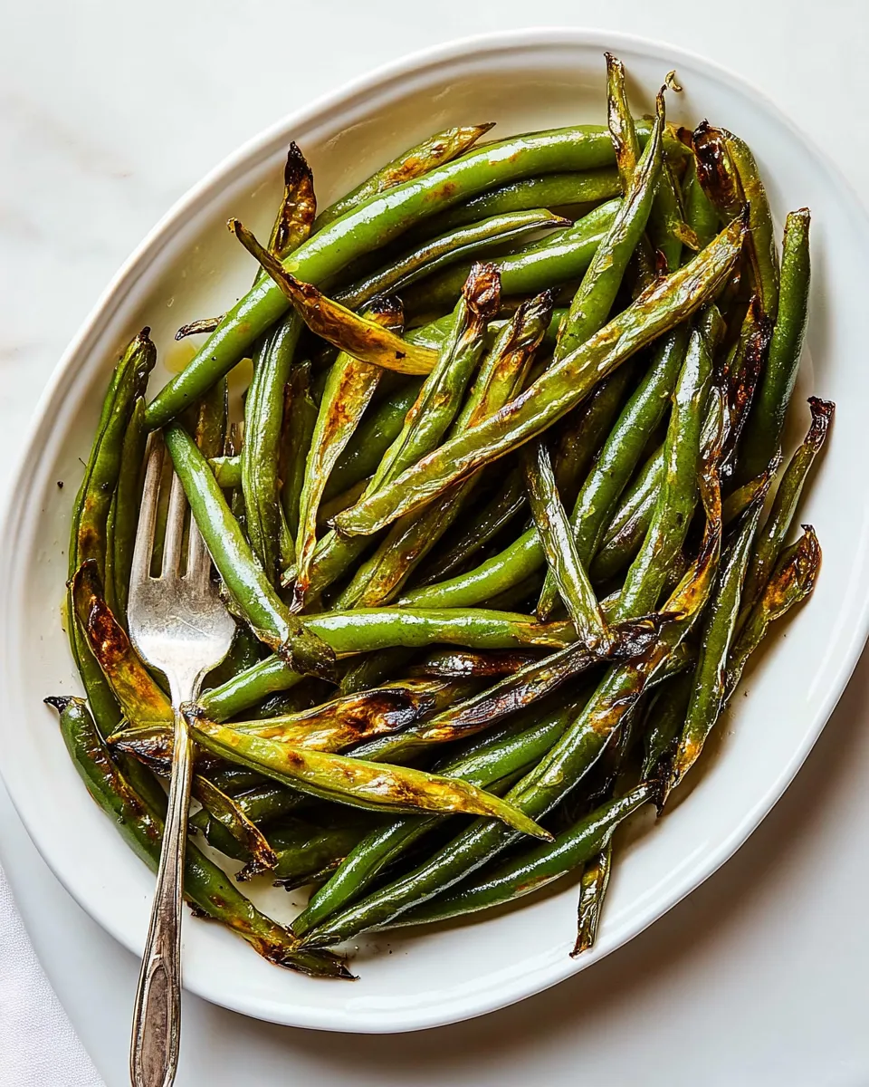 Classic Roasted Green Beans image