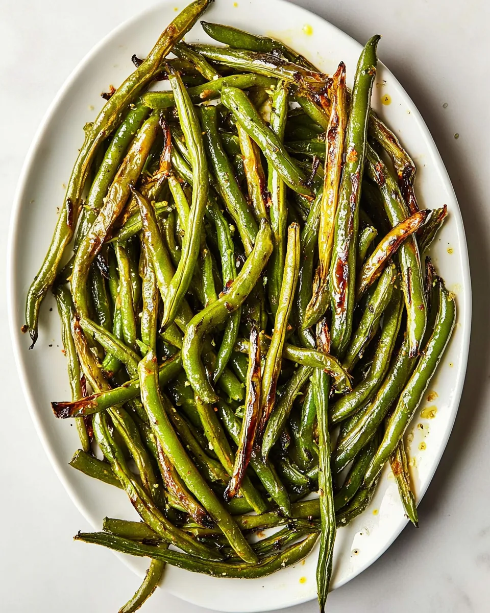 Easy Roasted Green Beans recipe photo