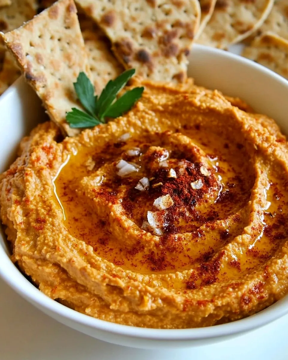 Classic Roasted Tomato Hummus image