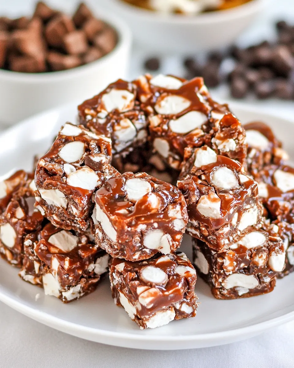 Delicious Rocky Road Candy image
