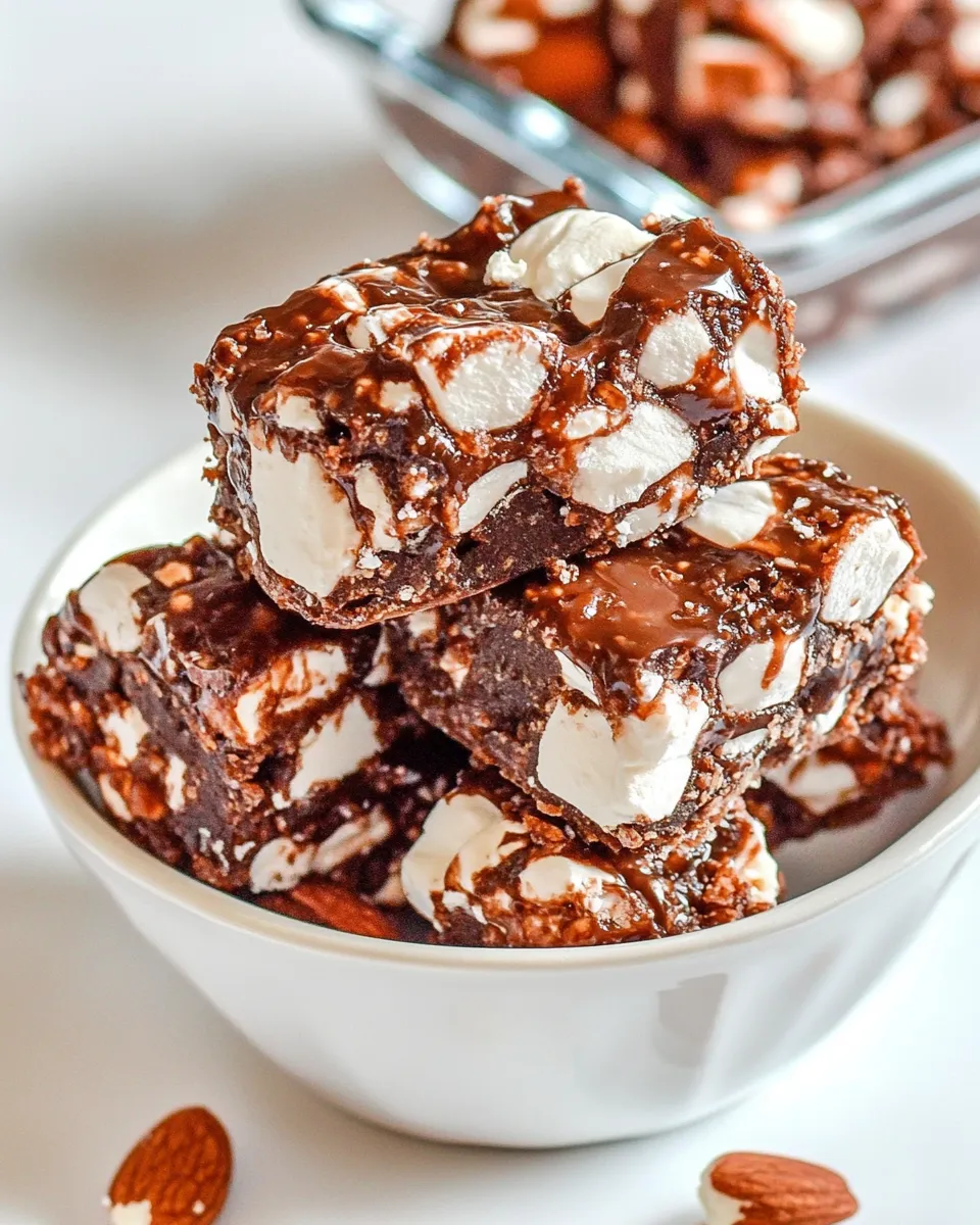 Easy Rocky Road Candy recipe photo