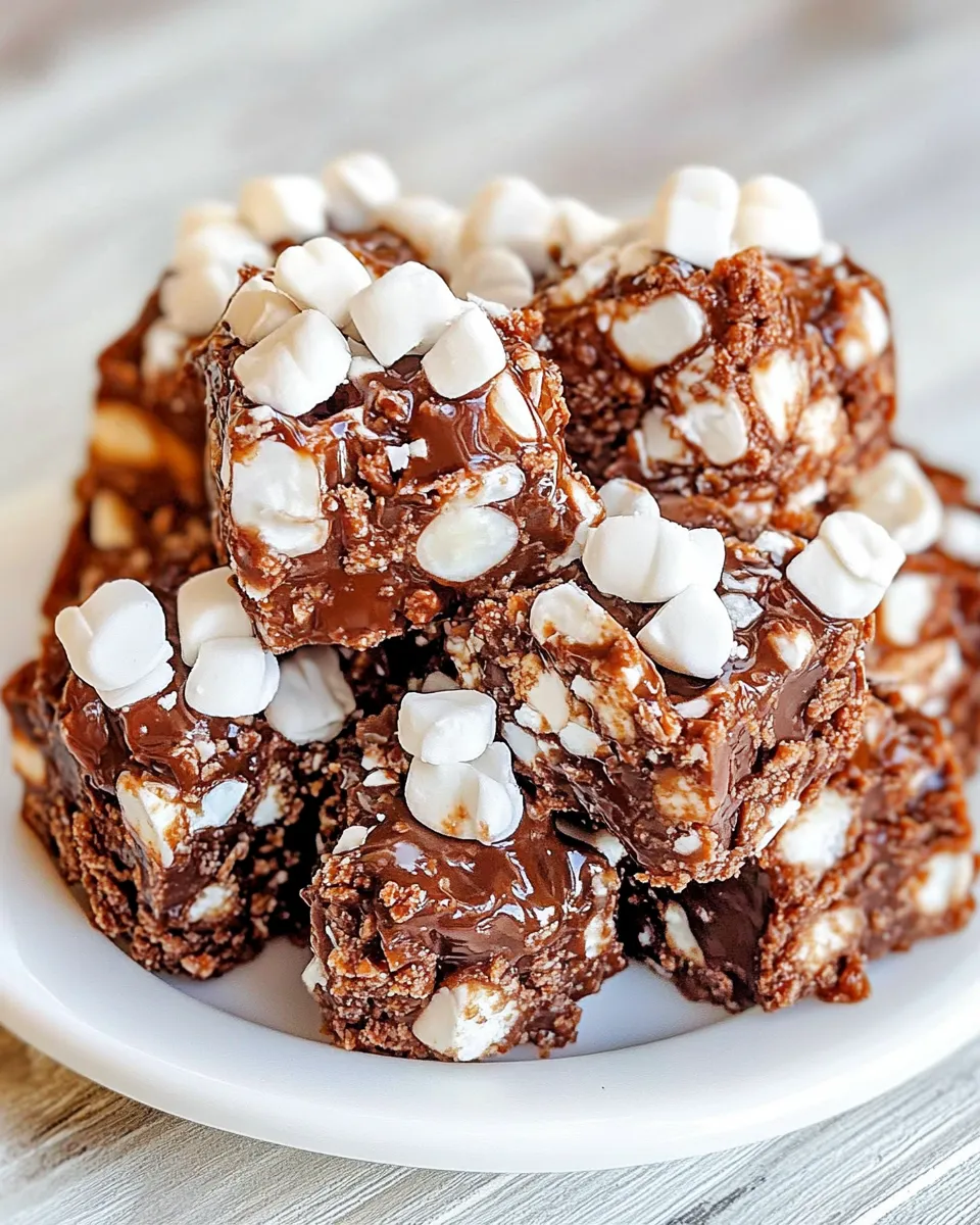 Classic Rocky Road Candy dish photo