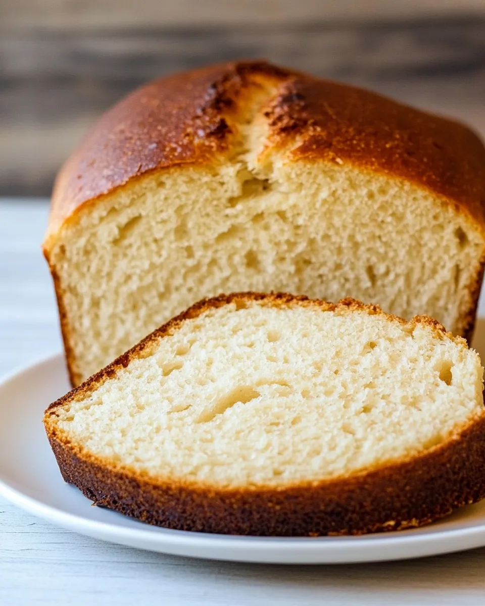 Easy Sally Lunn Bread Recipe shot