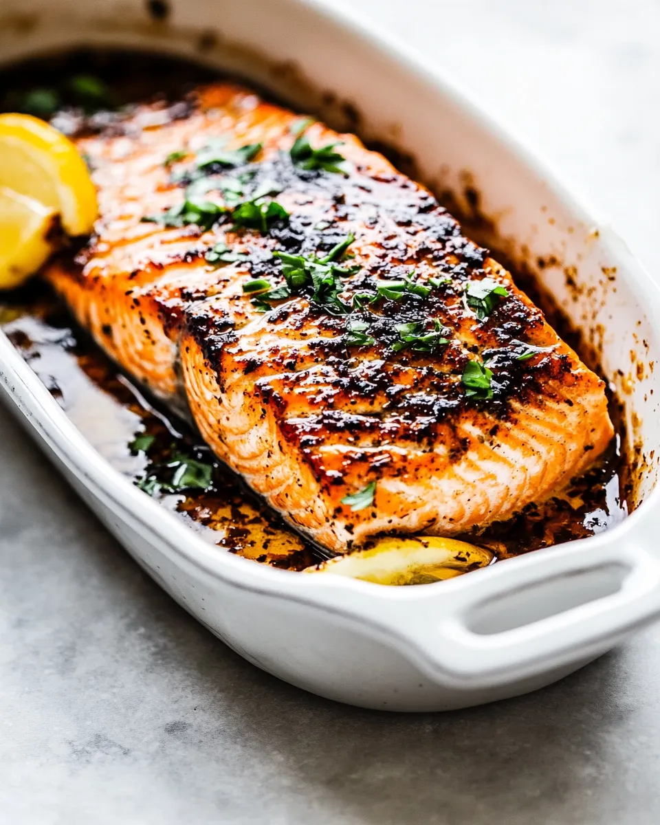 Easy Salmon Marinade recipe photo