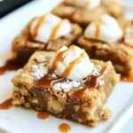 Homemade Salted Caramel Butterscotch Blondies photo