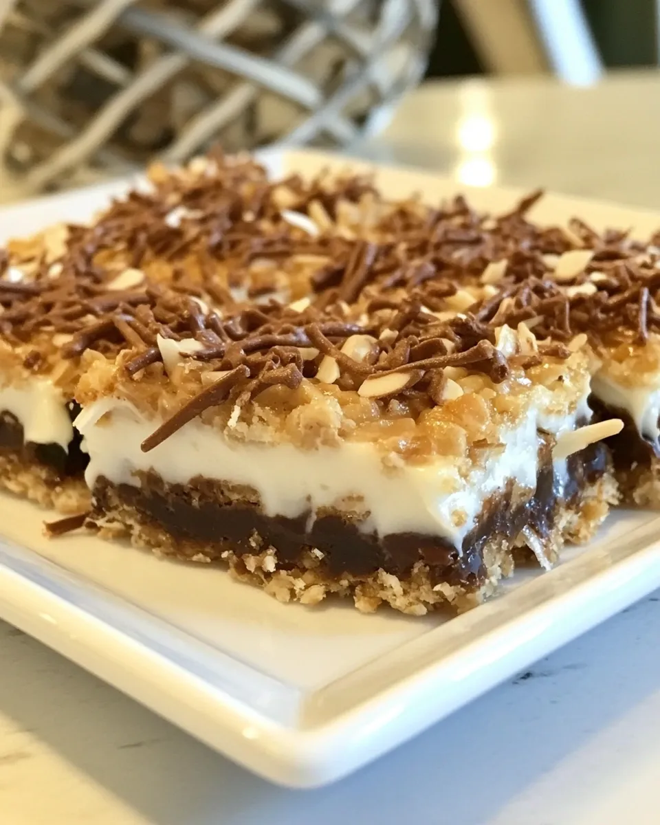 Easy Samoas Bars recipe photo