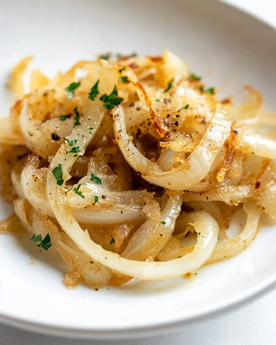 Delicious Sauted Onions shot