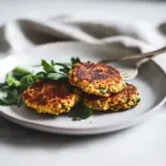 Homemade Scallion, Miso & Peanut Patties photo