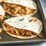 Homemade Sheet Pan Chicken Quesadillas photo