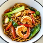 Homemade Shrimp Lo Mein photo