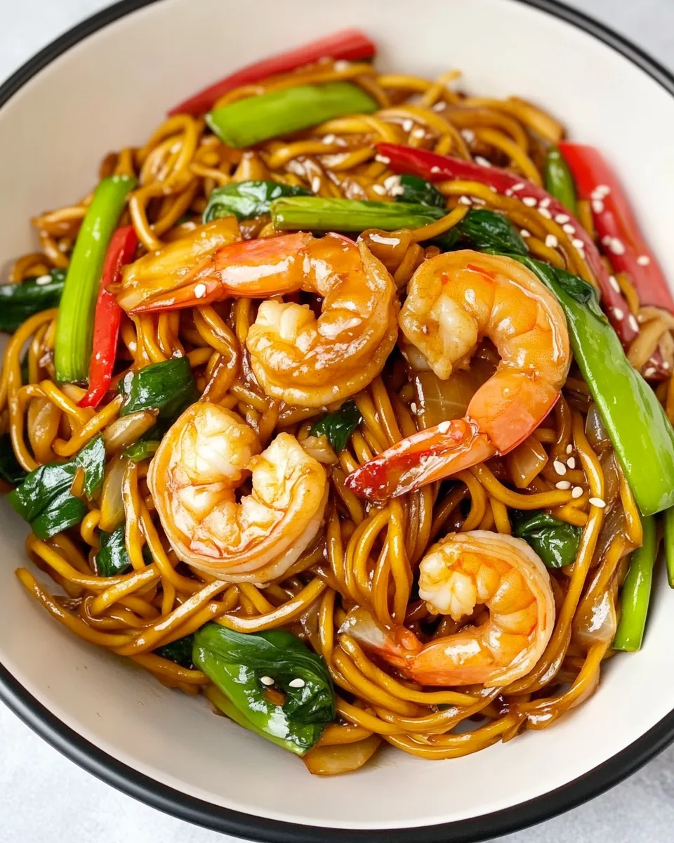 Classic Shrimp Lo Mein image