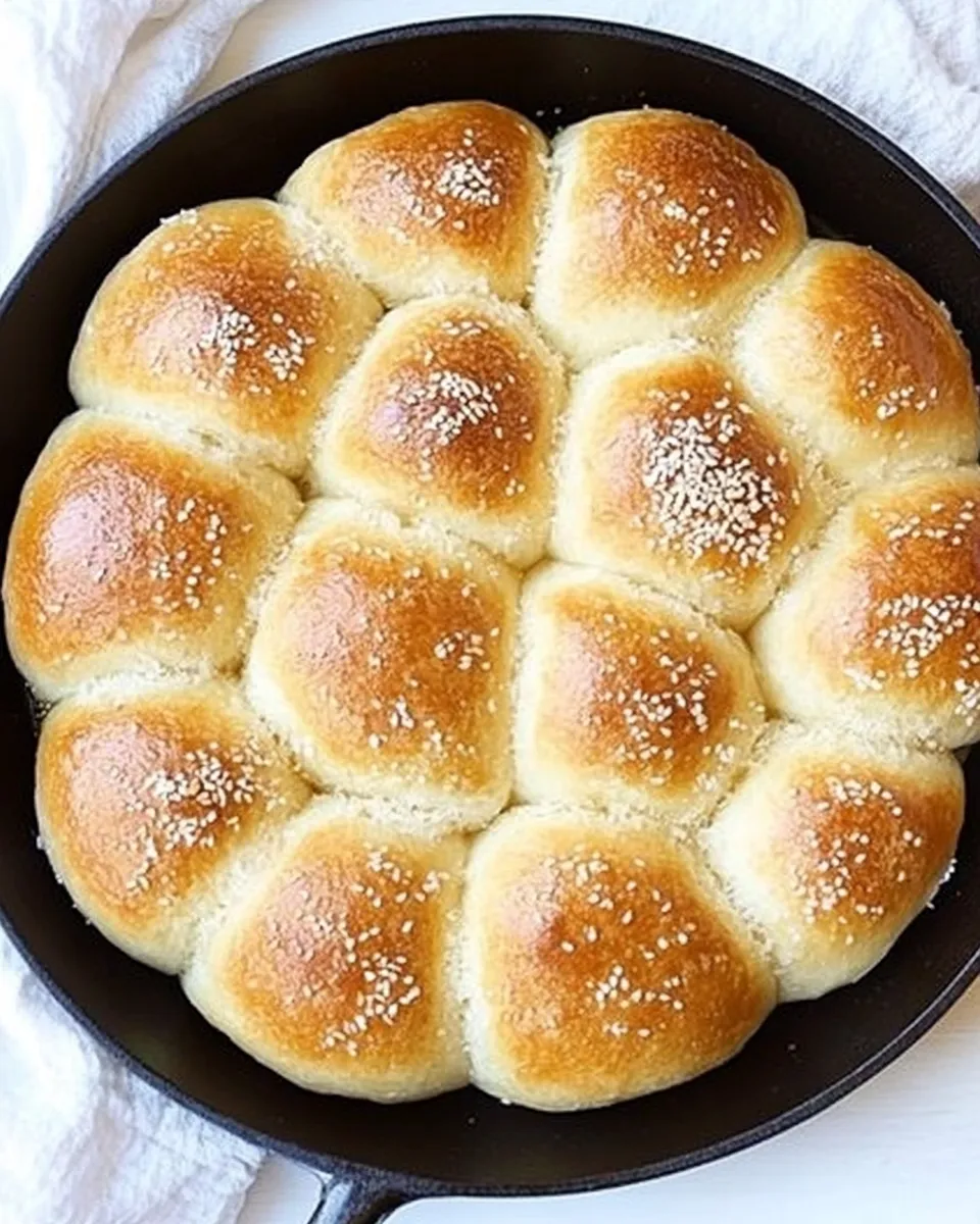 Homemade Skillet Dinner Rolls photo