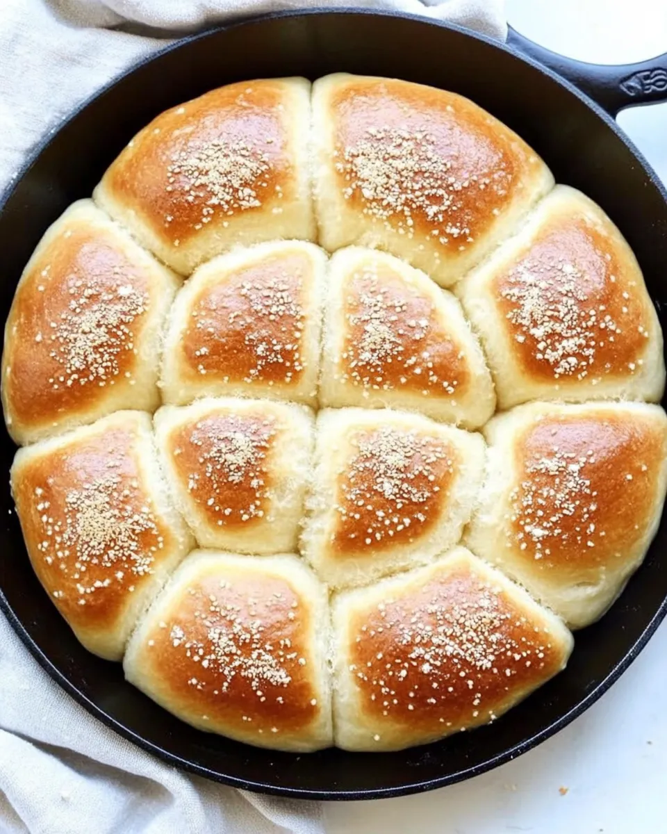 Classic Skillet Dinner Rolls image