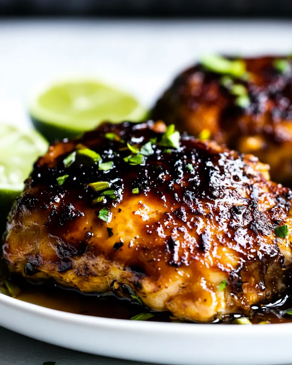 Easy Skillet Honey Lime Chicken photo