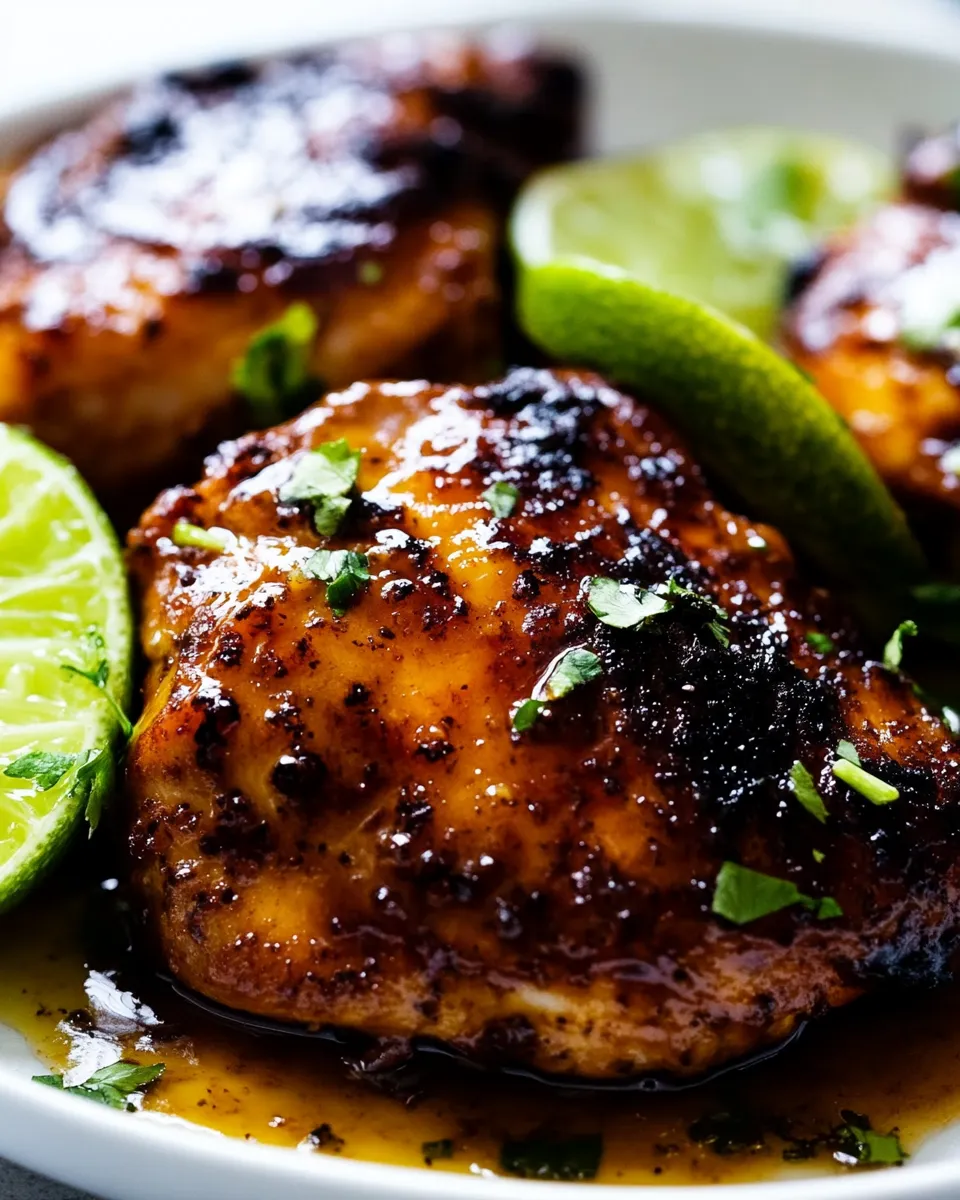 Quick Skillet Honey Lime Chicken recipe photo